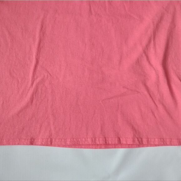 Gildan Salmon Pink Short Sleeve CFCF Crossbones Graphic Print Tee Adult Medium - Picture 7 of 8